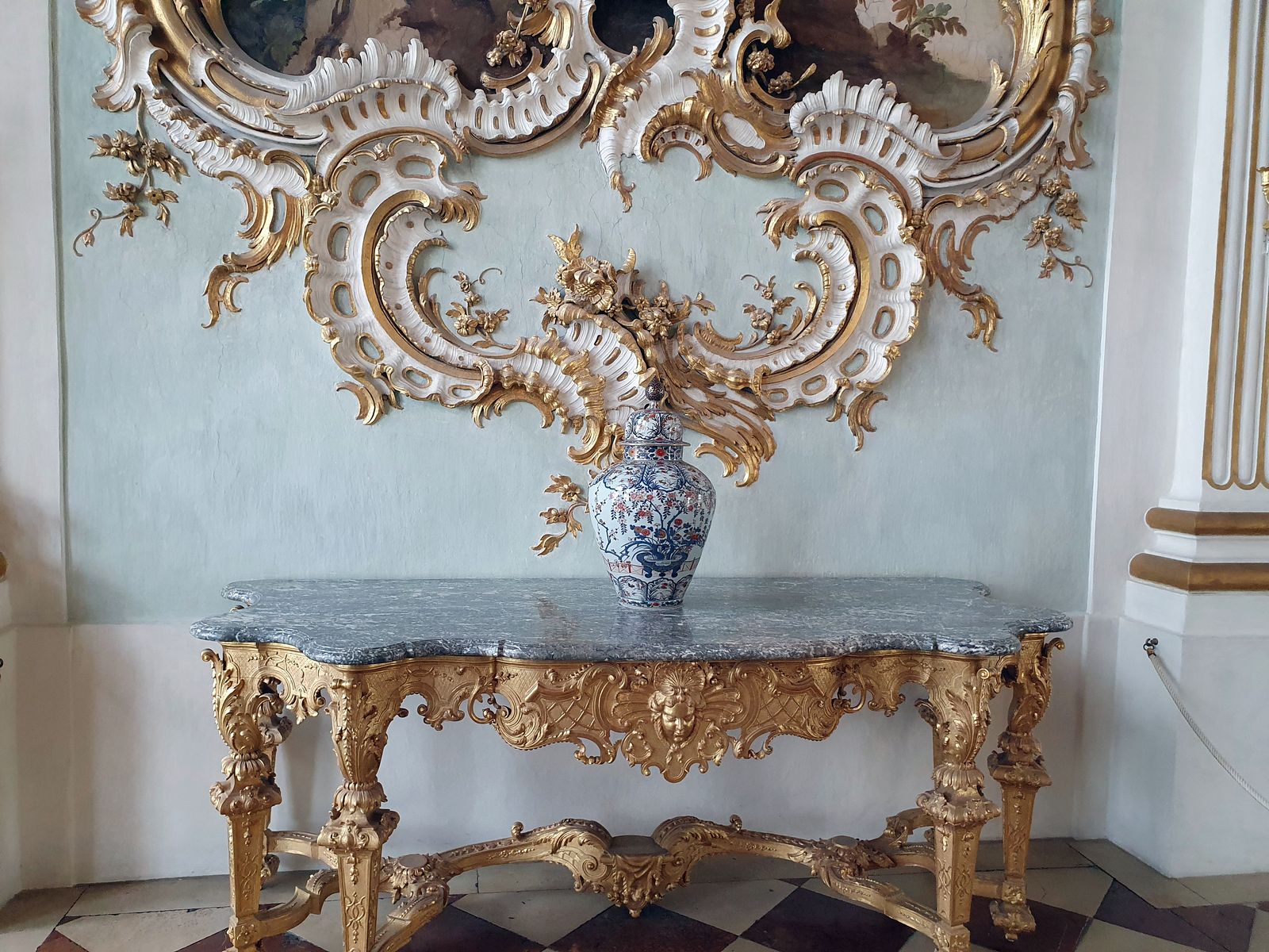 Schloss Nymphenburg- Innenansicht - 2023